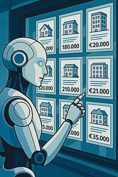 Gli AVM sono modelli automatici di valutazione immobiliare che, grazie a grandi banche dati e a algoritmi statistici, stimano in pochi secondi il valore di un immobile.