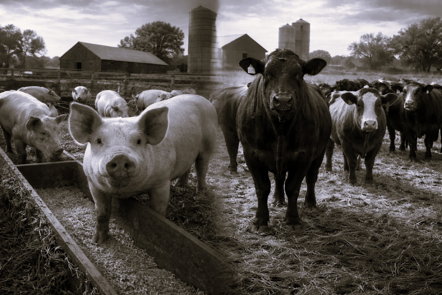 Il mercato del bestiame è fortemente concentrato sugli Stati Uniti. 