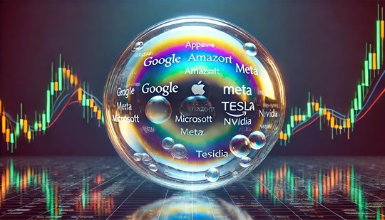 L’effervescenza attorno all’IA ha spinto le capitalizzazioni di Borsa dei giganti della tecnologia verso vette elevate. 