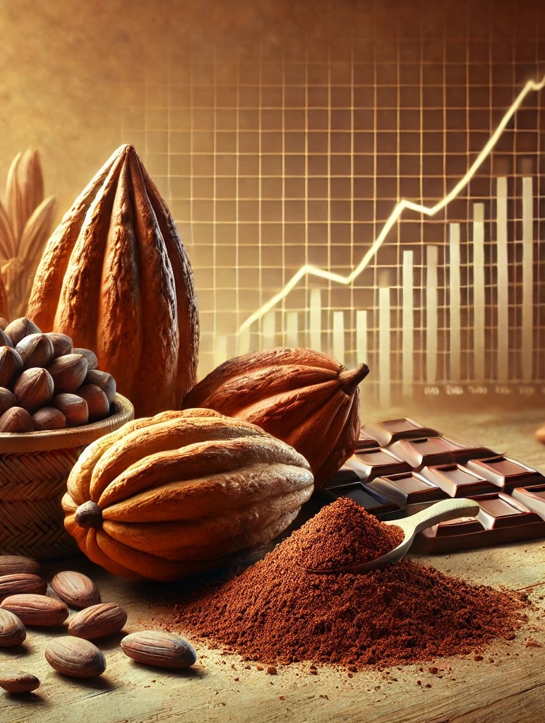 Più del 60% del cacao mondiale proviene da due soli Paesi: Costa d’Avorio e Ghana. Entrambi stanno affrontando una crisi strutturale della produzione: piantagioni vecchie, mancanza di investimenti, malattie delle piante, cambiamenti climatici, scarsità d’acqua e perfino la concorrenza dell’estrazione illegale di oro che invade i campi coltivati.