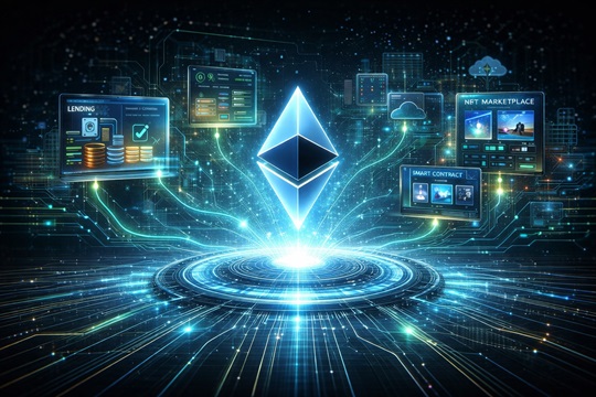 Sopra Ethereum stanno nascendo sistemi finanziari, giochi, piattaforme online e altri servizi digitali. Per questo si parla sempre più di “infrastruttura”, cioè qualcosa di fondamentale, che sta sotto e regge tutto il resto.