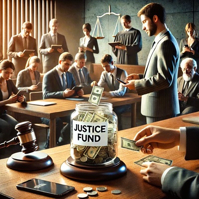 Litigation crowdfunding.