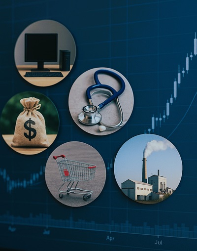 Ecco la valutazione dei settori aggiornata coi dati al 30 giugno.