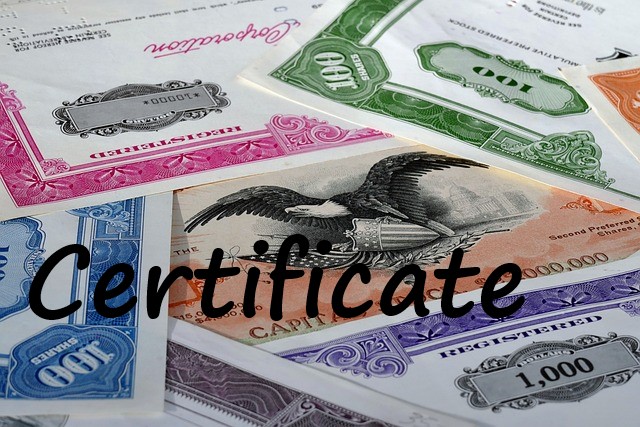 Certificate: sottostante in guadagno